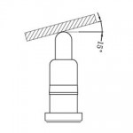 軸向行程保證在傾斜角度在15°以內