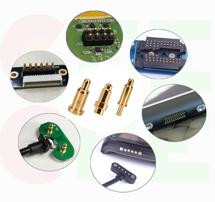3pin直立pogopin彈簧針連接器插圖4